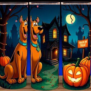 Scooby Doo Haunted House Halloween Cup Mug Tumbler 20oz